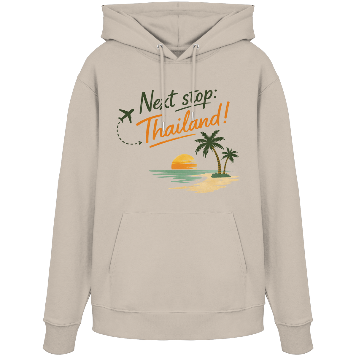Next Stop Thailand Hoodie  Travel Vibes Unisex Hoodie – Nomavé - Bio Hoodie