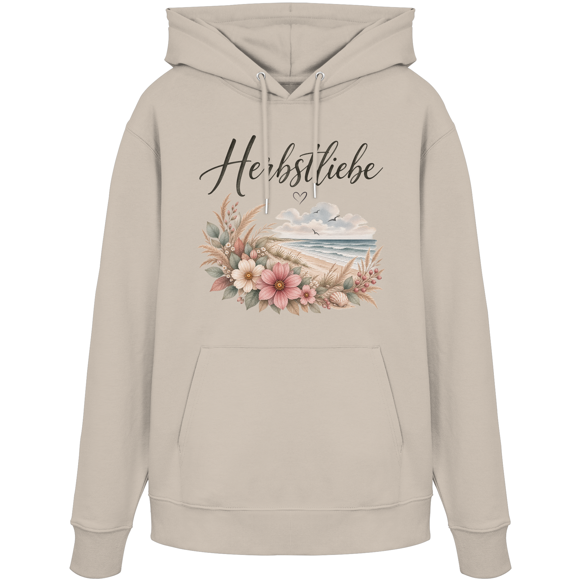 Autumn Coast – Herbstliebe am Meer - - Organic Hoodie