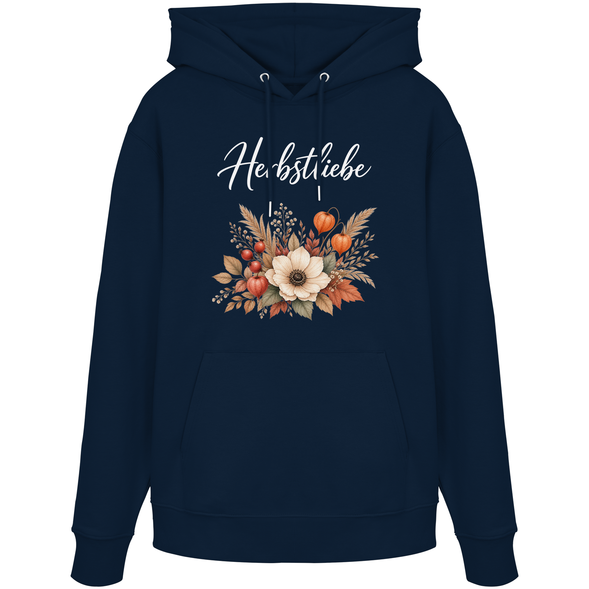 Herbstliebe – Golden Harvest - Dark Edition - - Organic Hoodie