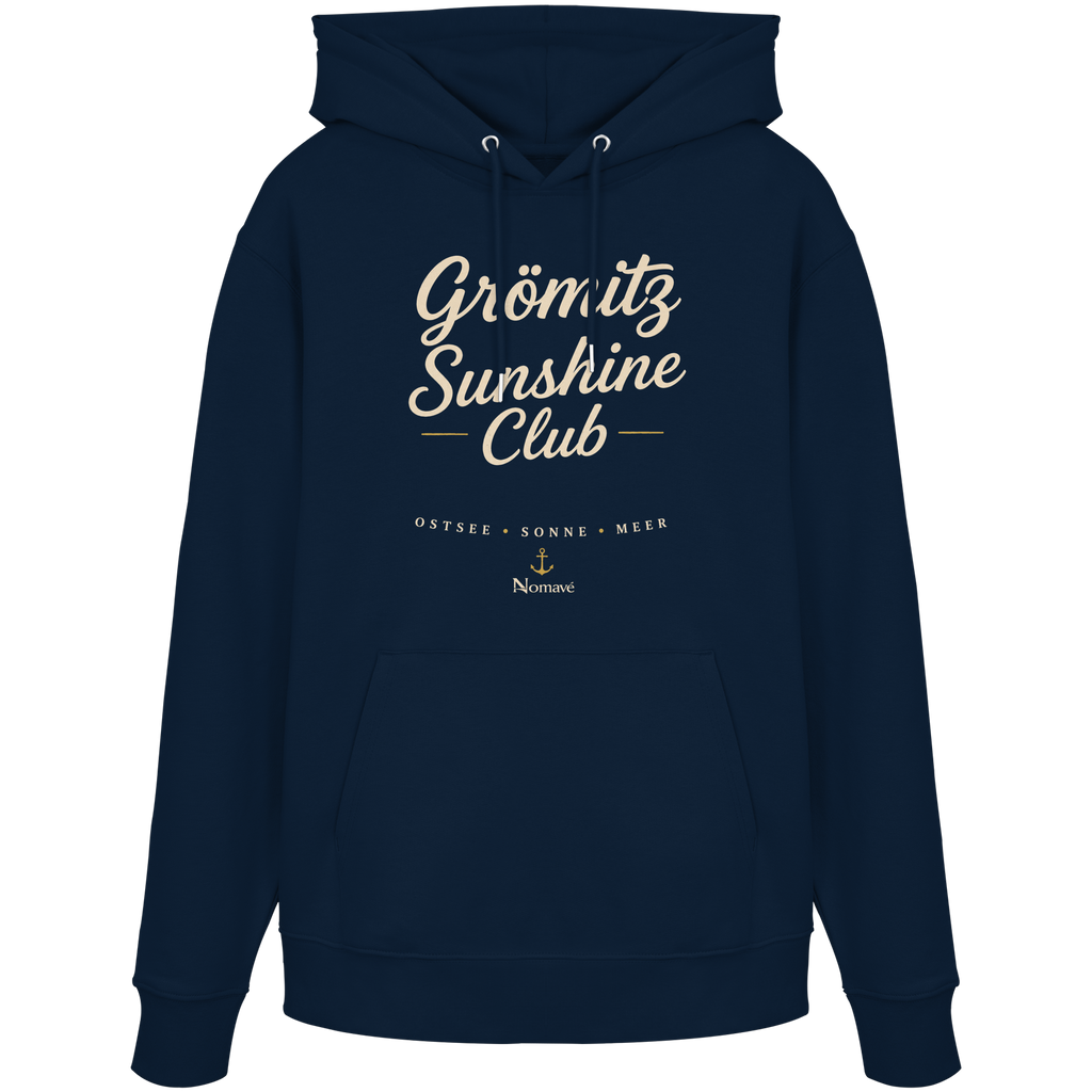Grömitz Sunshine Club - Bio Hoodie Ostsee Kapuzenpullover