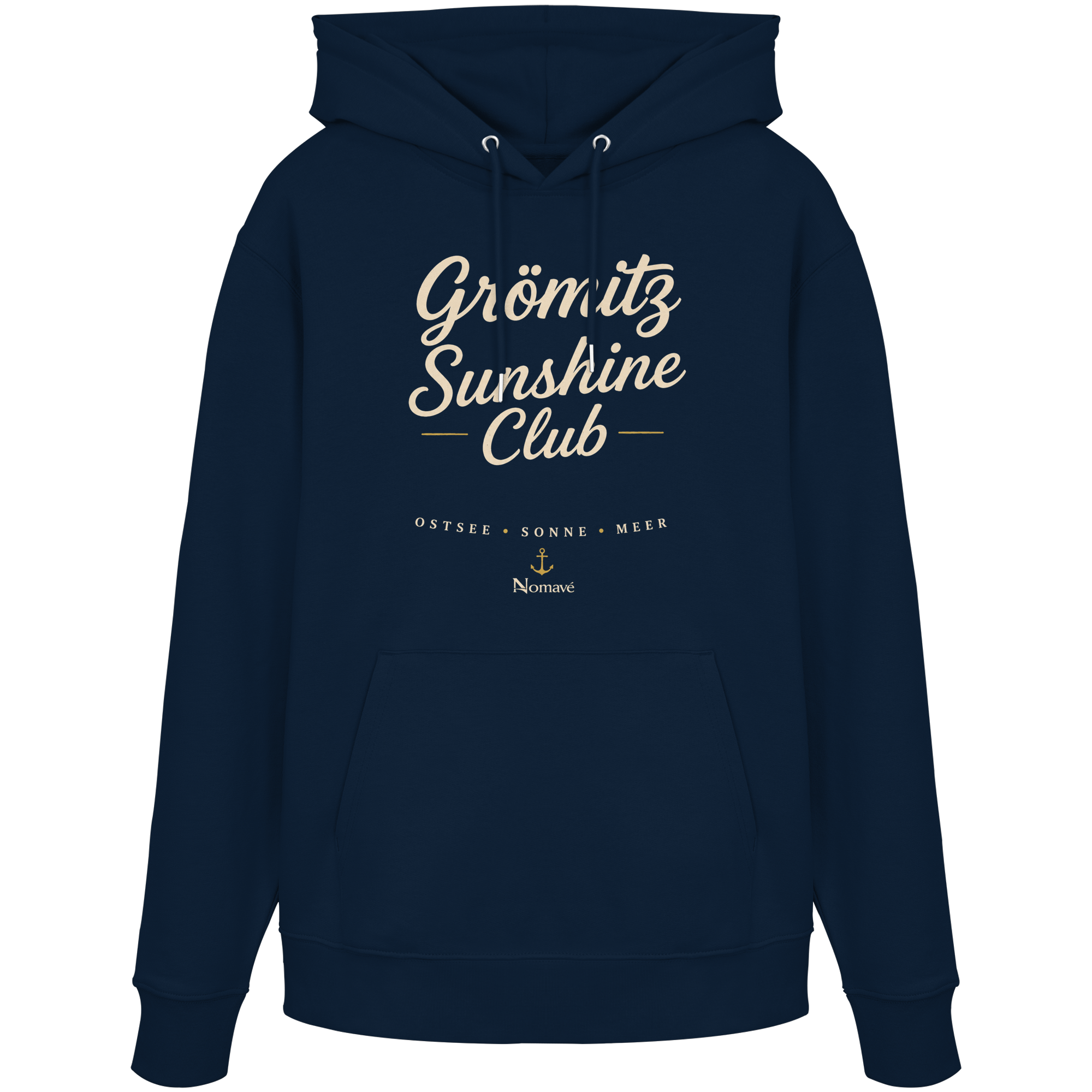 Grömitz Sunshine Club - Bio Hoodie Ostsee Kapuzenpullover