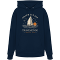 Travemünde Follow The Sun Dark Edition Hoodie aus 100 % Bio-Baumwolle