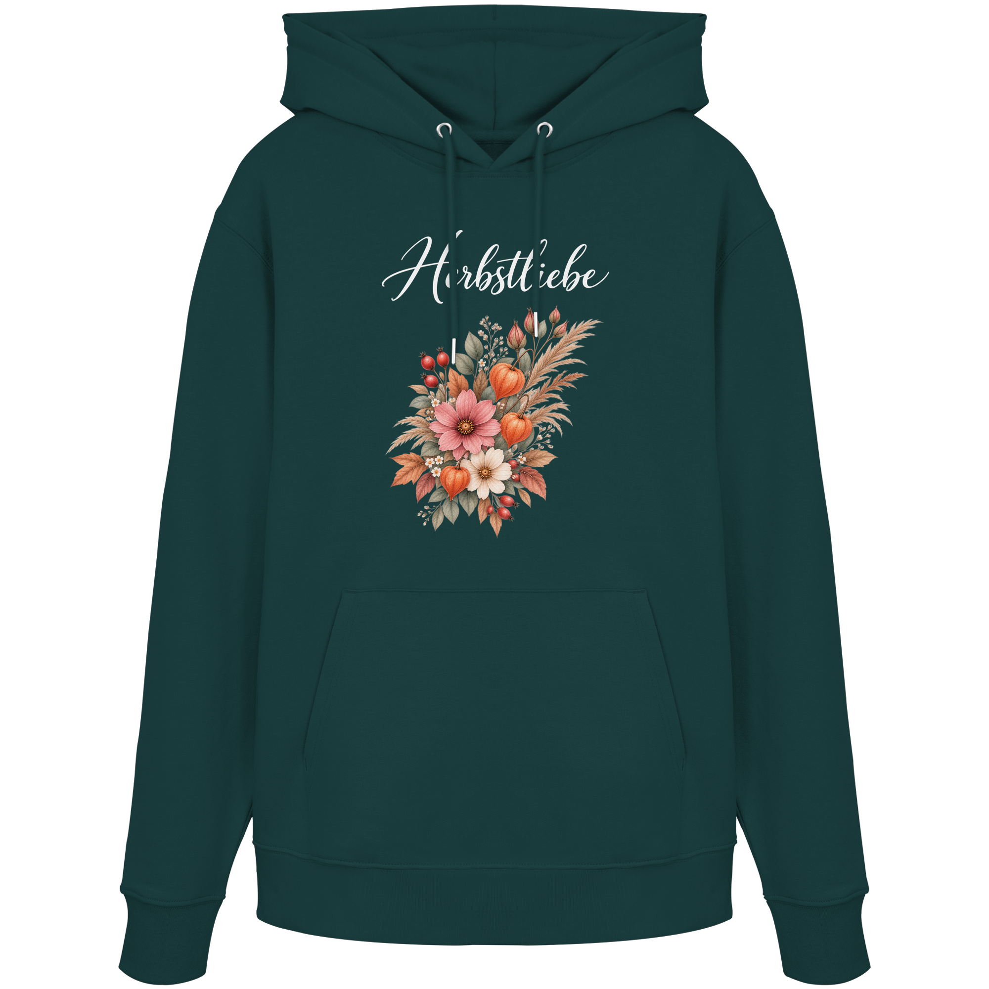 Autumn Garden - Dark Edition - - Organic Hoodie
