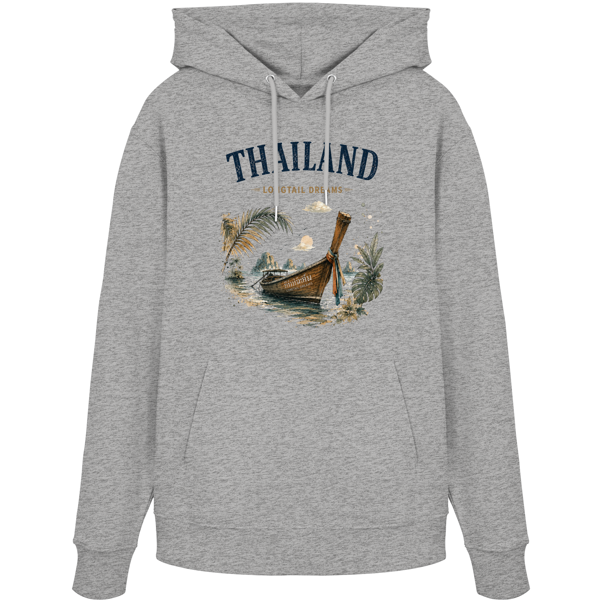 Thailand-Longtail-Dreams-Light-Edition - Organic Hoodie
