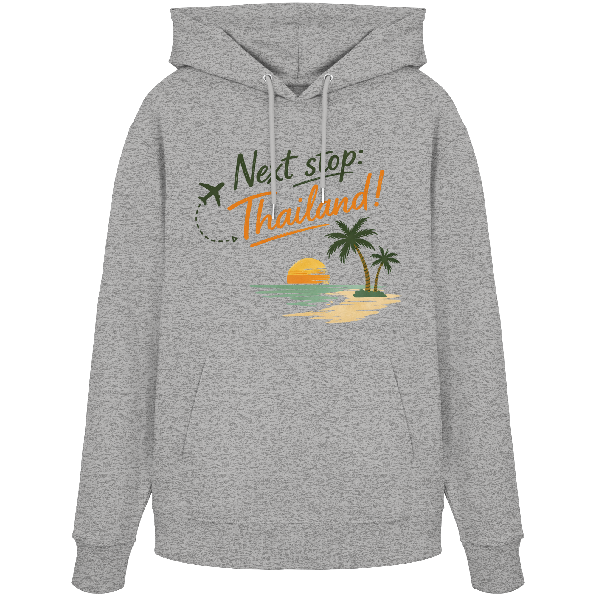 Next Stop Thailand Hoodie  Travel Vibes Unisex Hoodie – Nomavé - Bio Hoodie