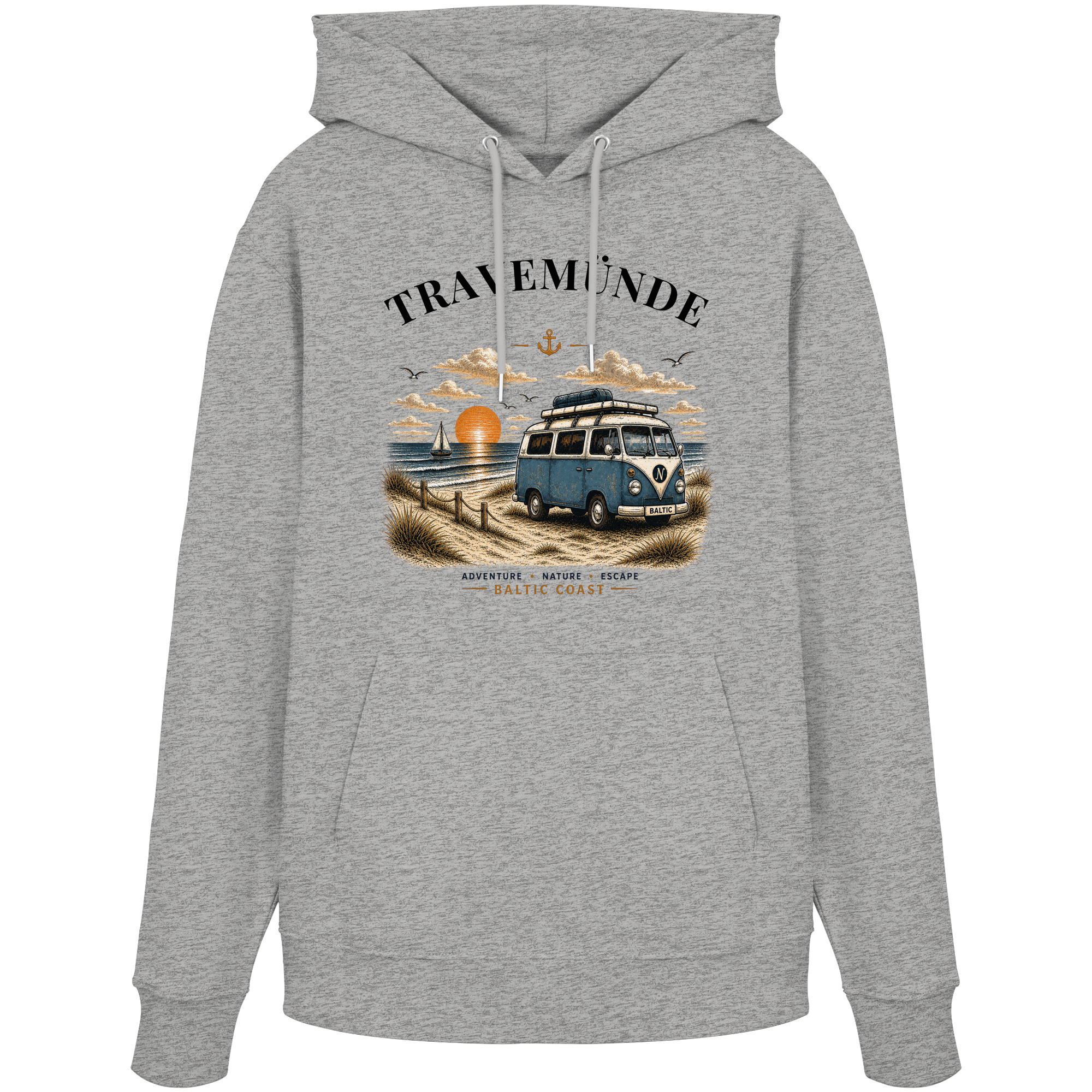 Travemünde Baltic Coast – Organic Hoodie