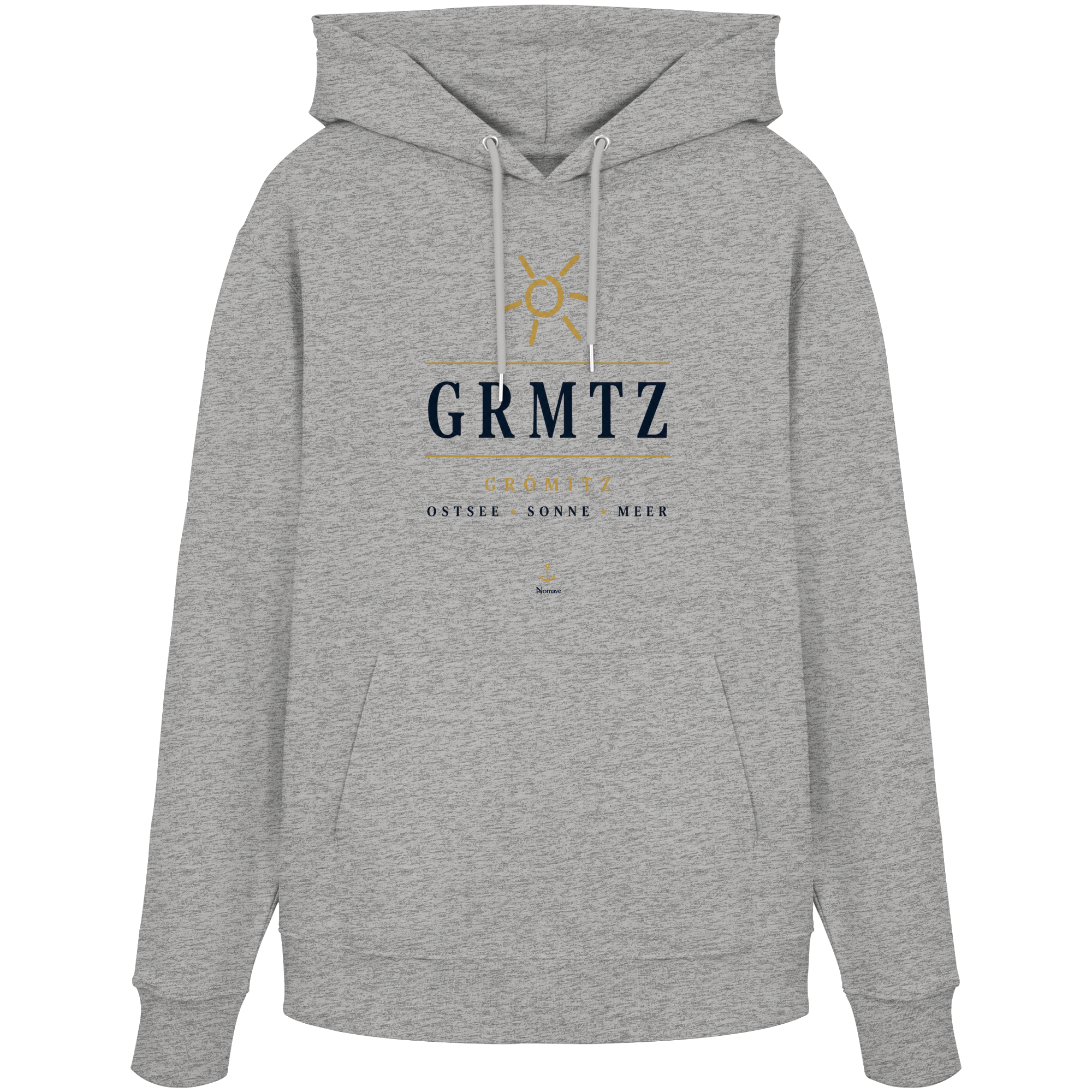 GRMTZ - Grömitz - Bio Hoodie Ostsee Kapuzenpulli