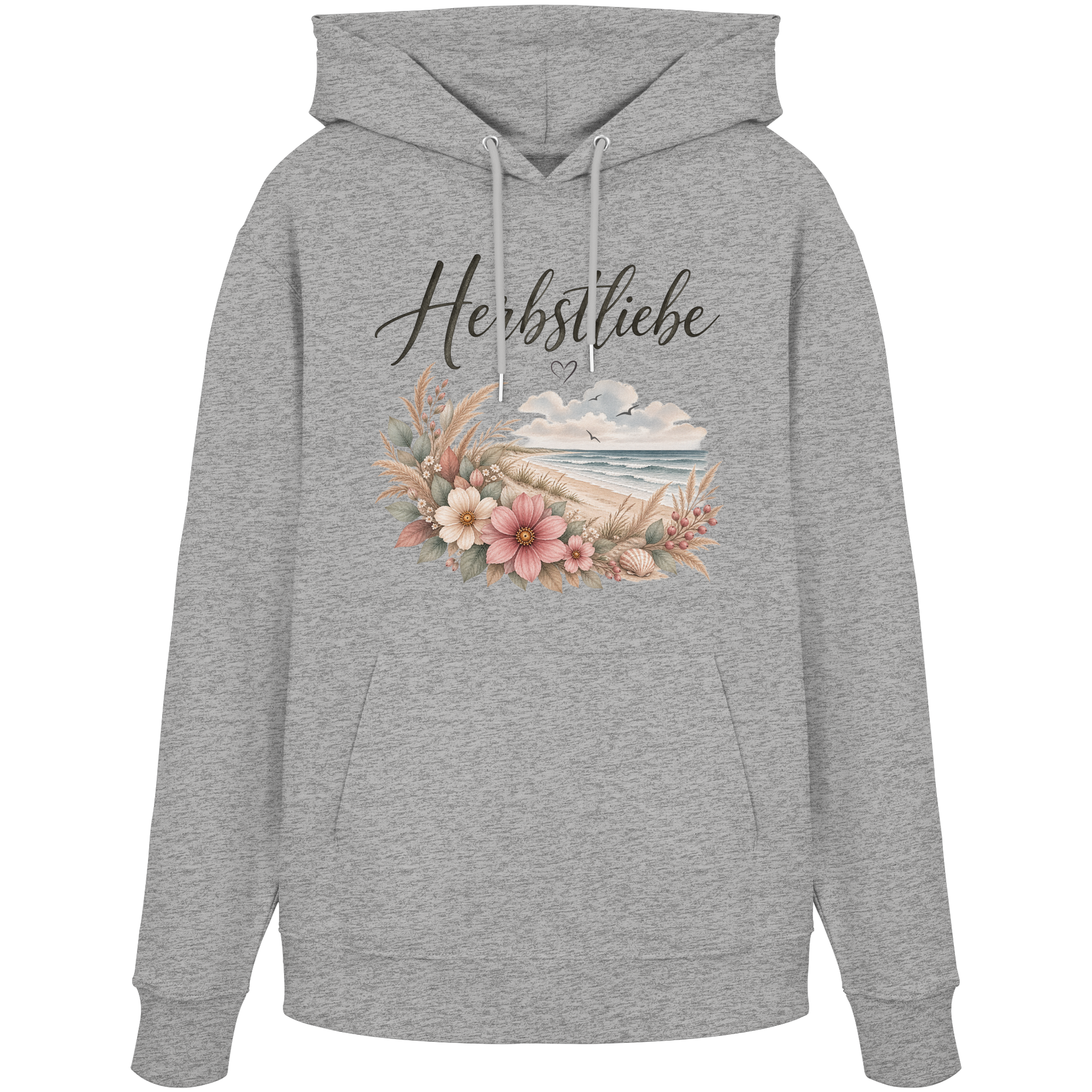 Autumn Coast – Herbstliebe am Meer - - Organic Hoodie