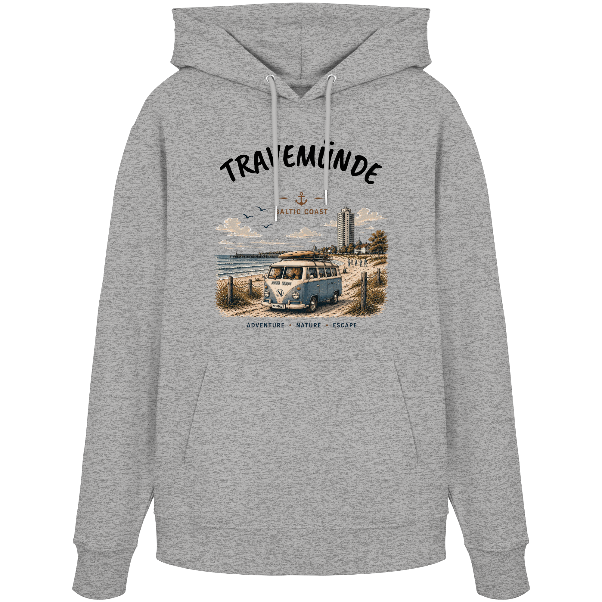 Travemünde Beach Life Hoodie – Baltic Coast Edition