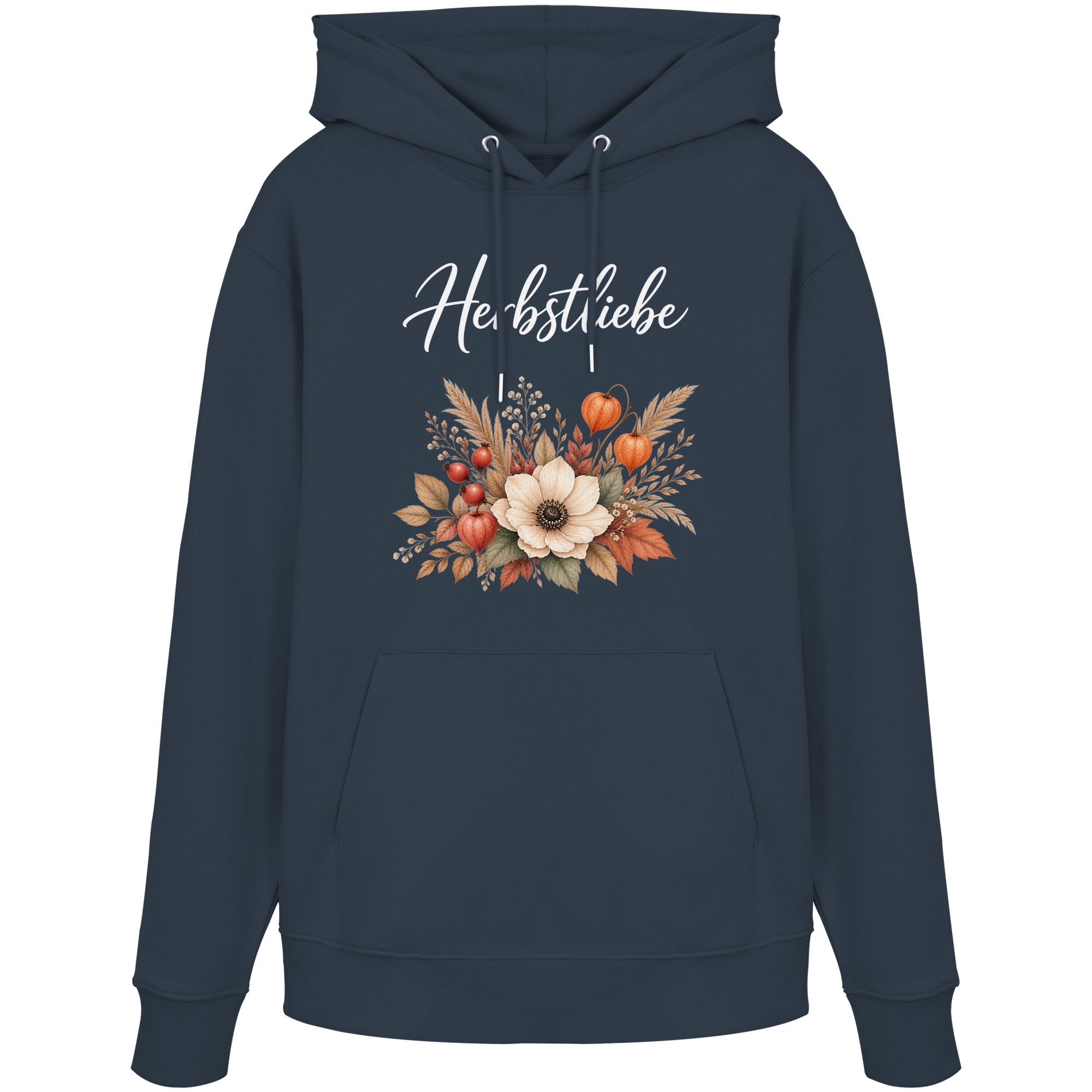 Herbstliebe – Golden Harvest - Dark Edition - - Organic Hoodie