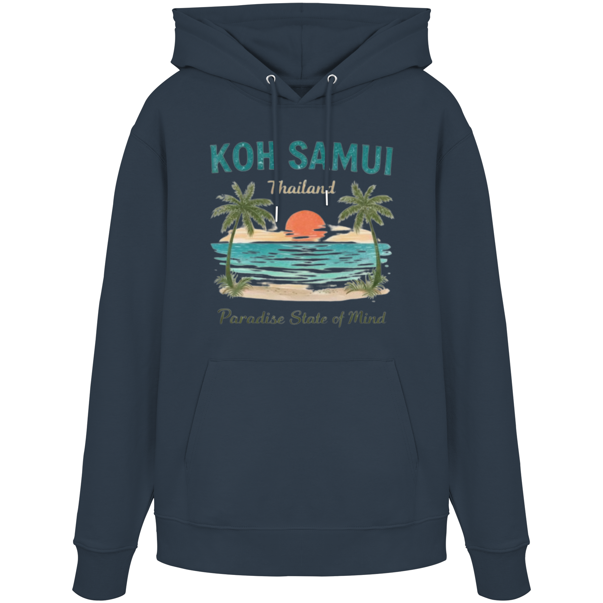 Koh Samui Vibes – Bio Kapuzenpullover (Hoodie)