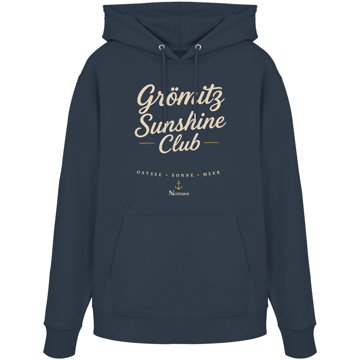 Grömitz Sunshine Club - Bio Hoodie Ostsee Kapuzenpullover