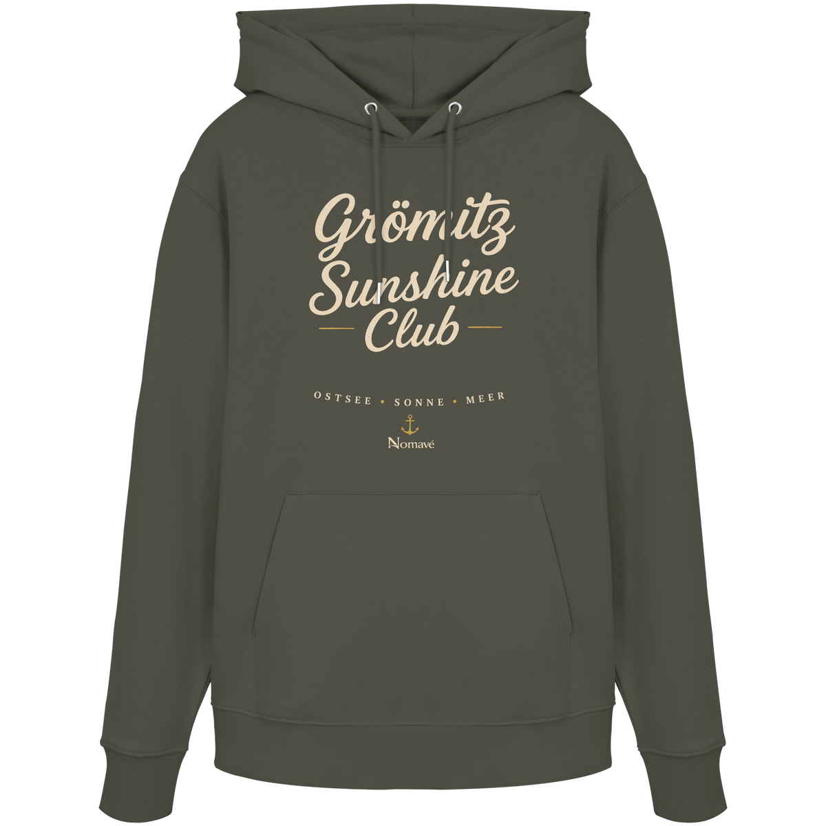 Grömitz Sunshine Club - Bio Hoodie Ostsee Kapuzenpullover