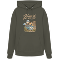 Zuhause ist, wo wir parken – Vanlife & Camping - Bio Hoodie Kapuzenpullover