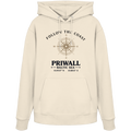 Follow the Coast – Priwall Kompass - Organic Hoodie