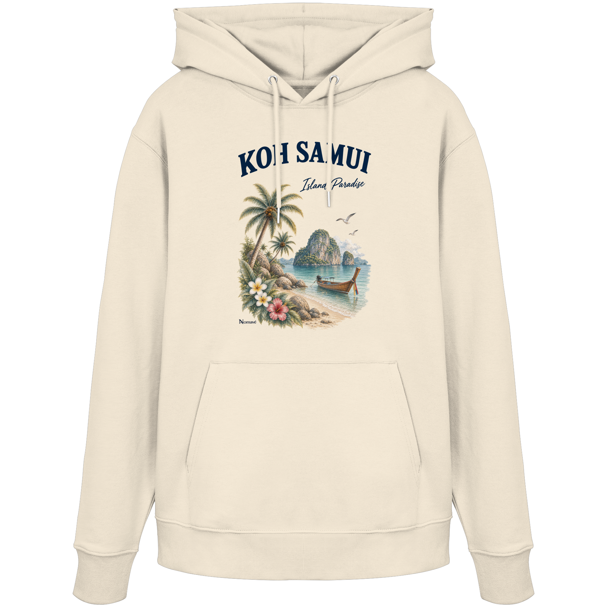 Koh Samui Thailand – Island Paradise – Tropical Vintage - Bio Hoodie Kapuzenpullover