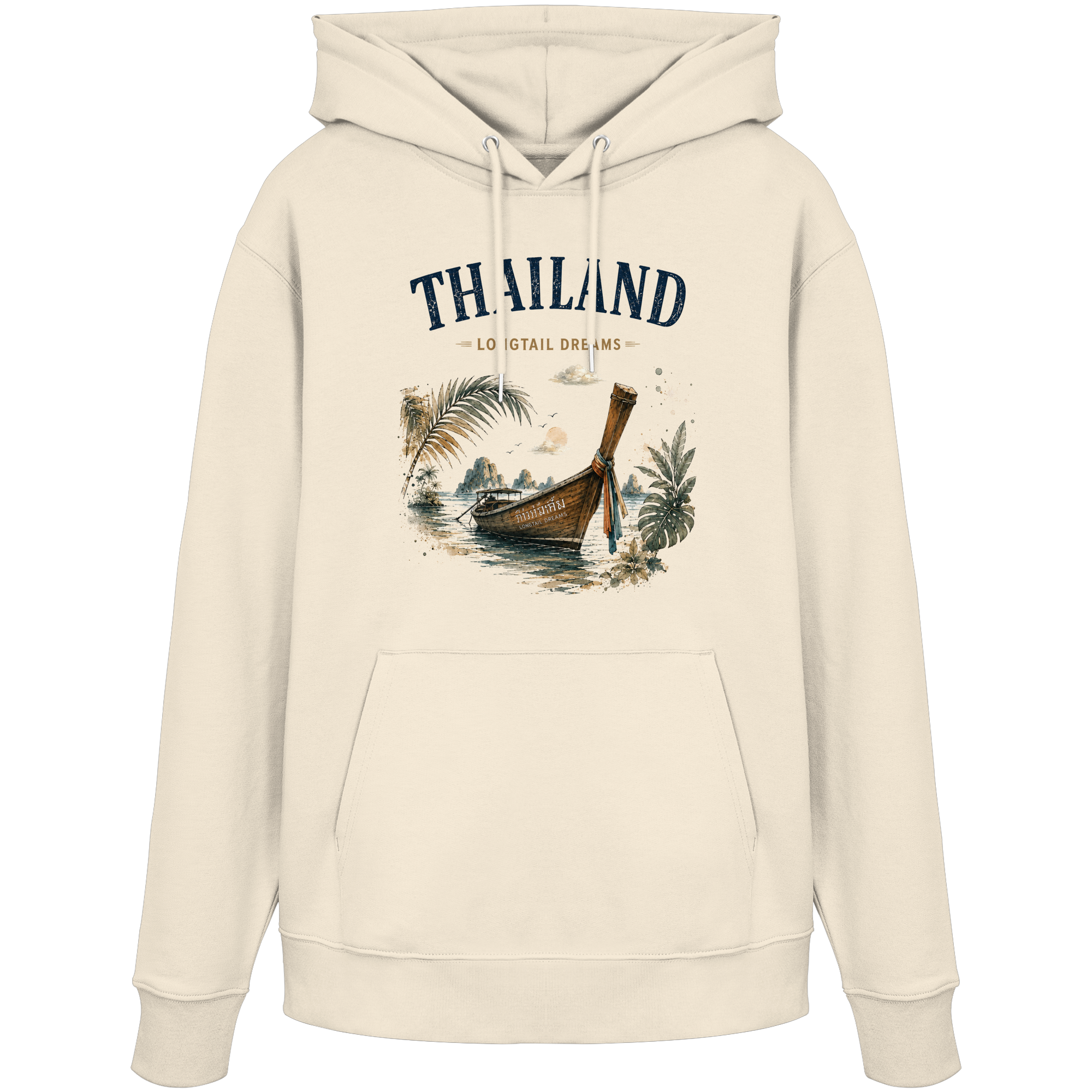 Thailand-Longtail-Dreams-Light-Edition - Organic Hoodie