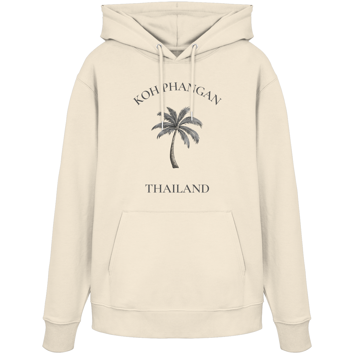 Koh Phangan – Minimal Palm | Thailand - Bio Hoodie Kapuzenpullover