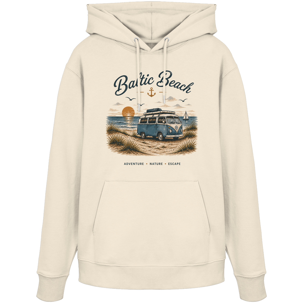Baltic Beach Organic Hoodie – Maritime Ostsee Vibes