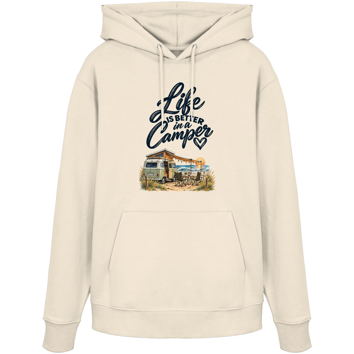 Life is better in a Camper - Organic Hoodie