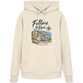 Follow the Road – Vanlife – Bio Hoodie – Frontprint