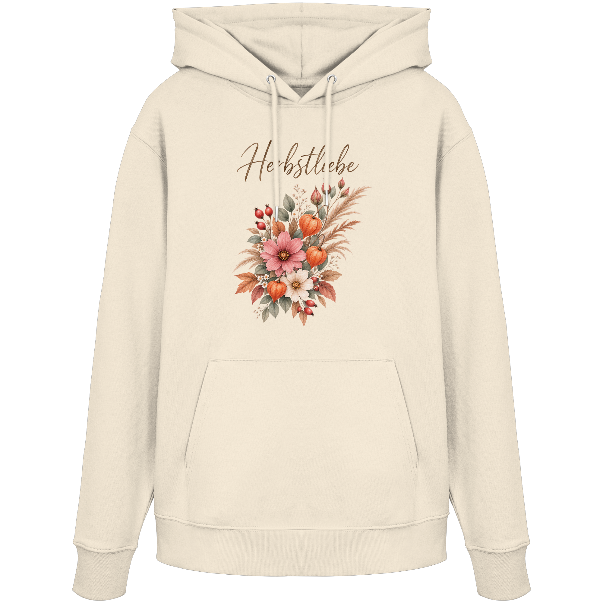 Autumn Garden – Florale Herbstliebe - Organic Hoodie