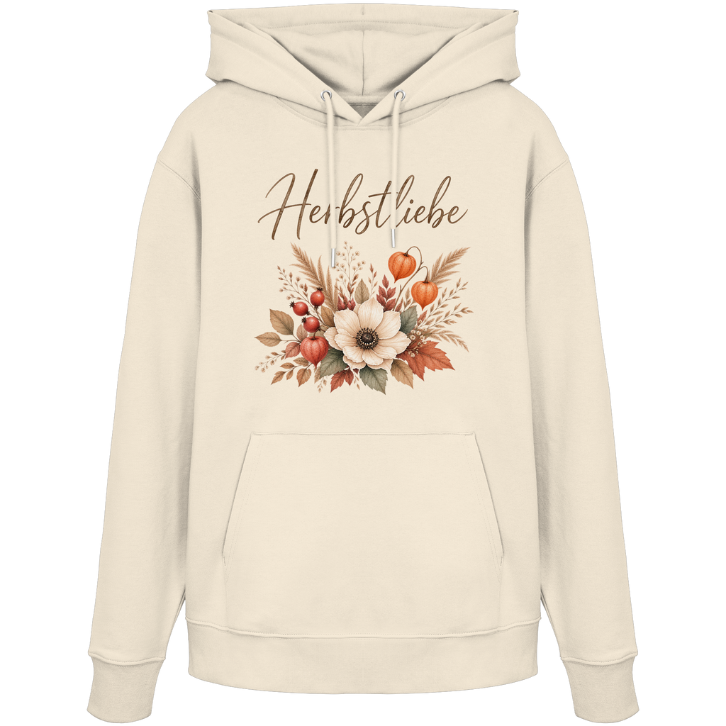 Herbstliebe – Floraler Herbst – Unisex Hoodie