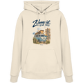 Zuhause ist, wo wir parken – Vanlife & Camping - Bio Hoodie