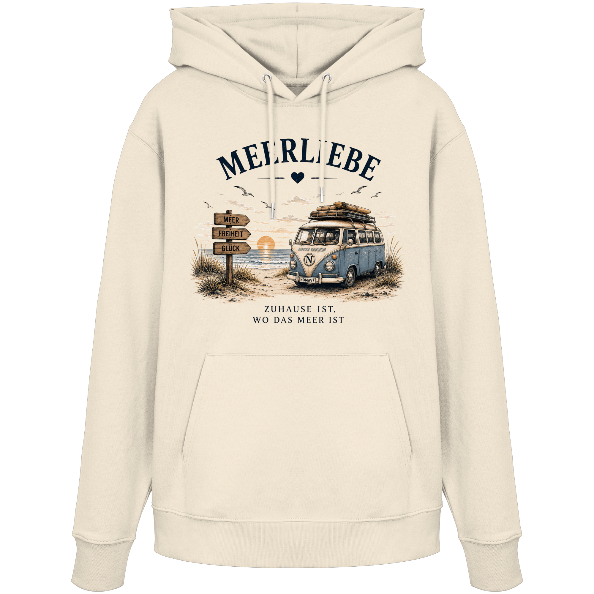 Meerliebe Vanlife – Organic Hoodie