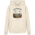 Küstenverliebt Hoodie – Zuhause ist, wo das Meer ist | Küstengefühl Bio Hoodie