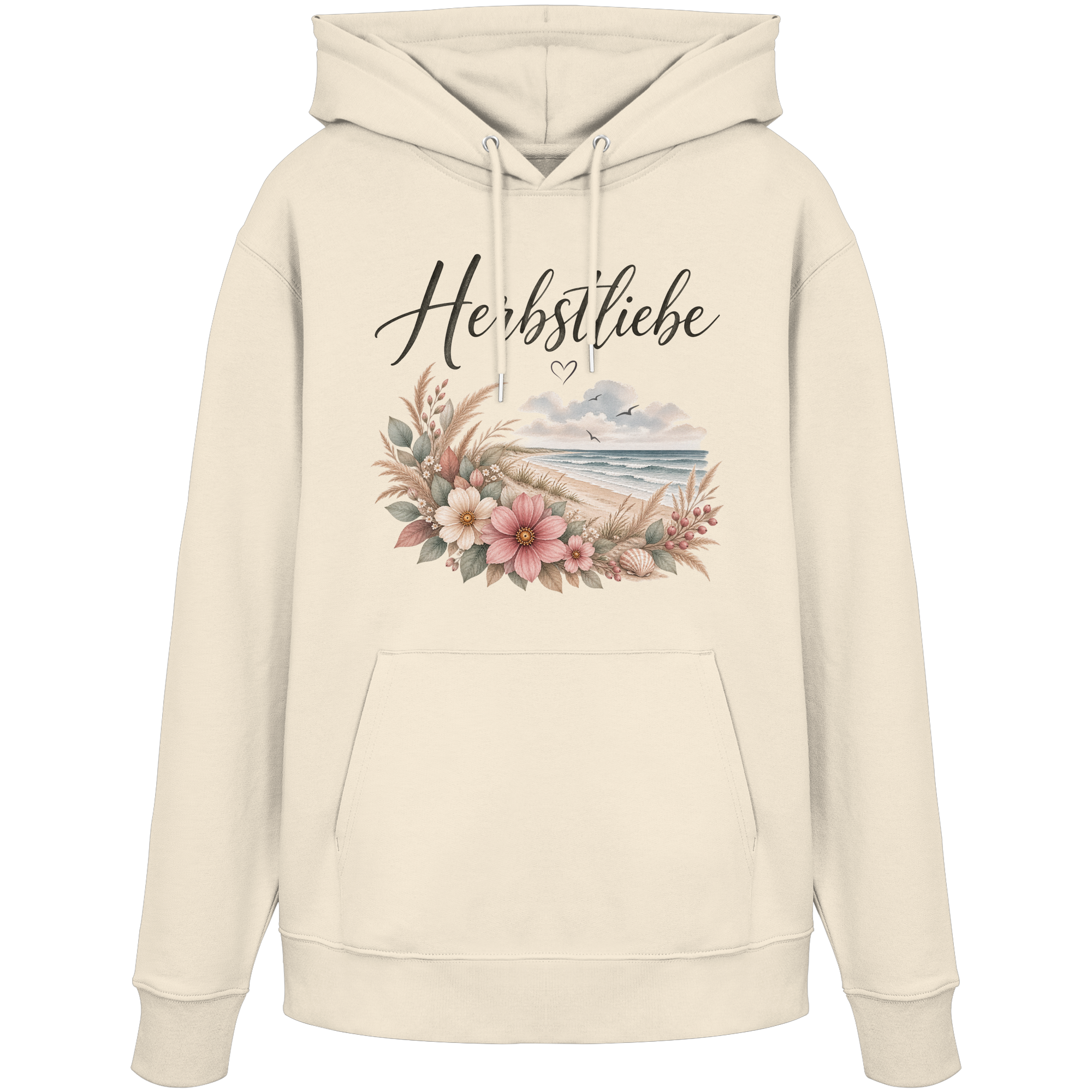 Autumn Coast – Herbstliebe am Meer - - Organic Hoodie