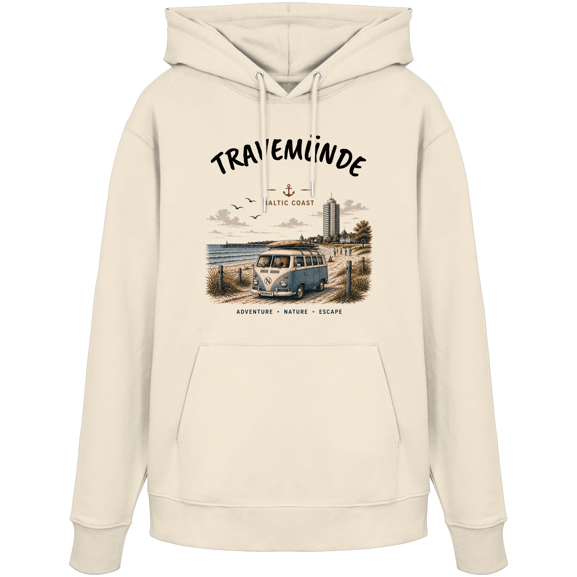 Travemünde Beach Life Hoodie – Baltic Coast Edition