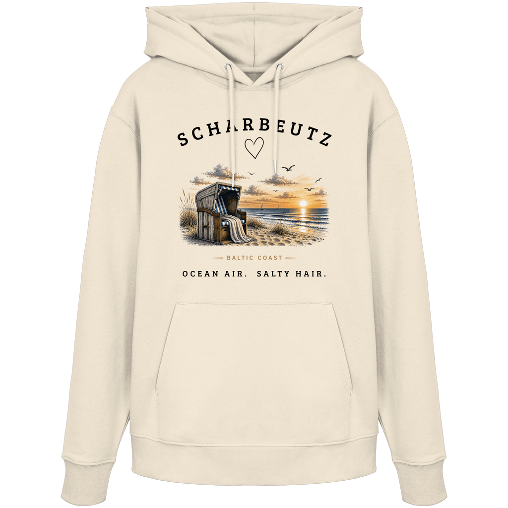 Scharbeutz Ostsee Hoodie – Strandkorb Sonnenuntergang
