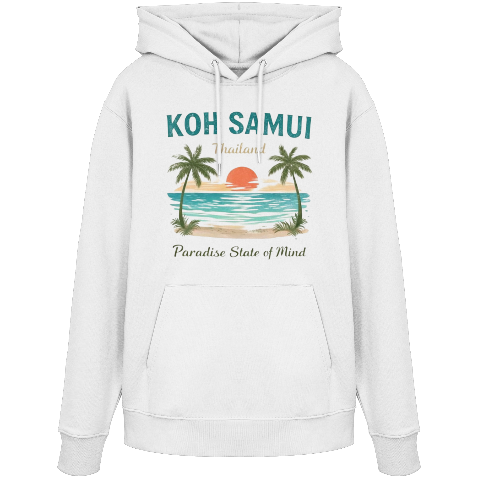 Koh Samui Vibes – Bio Kapuzenpullover (Hoodie)