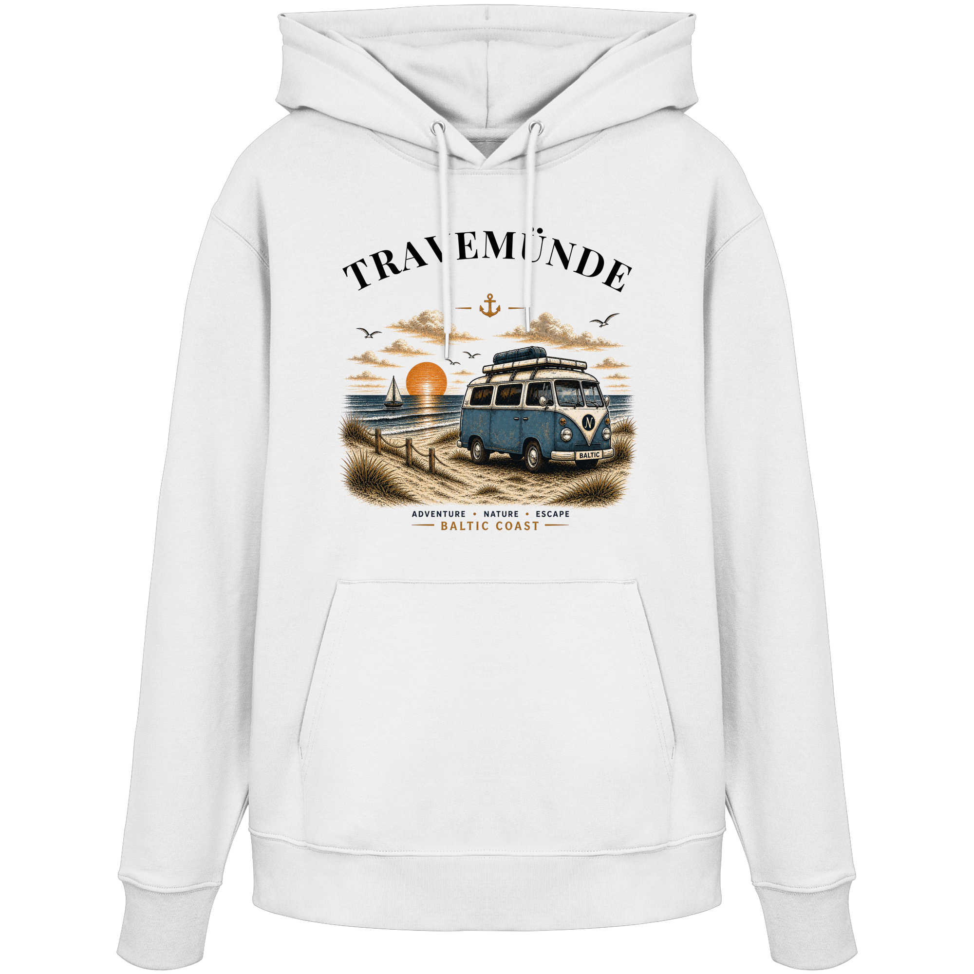 Travemünde Baltic Coast – Organic Hoodie