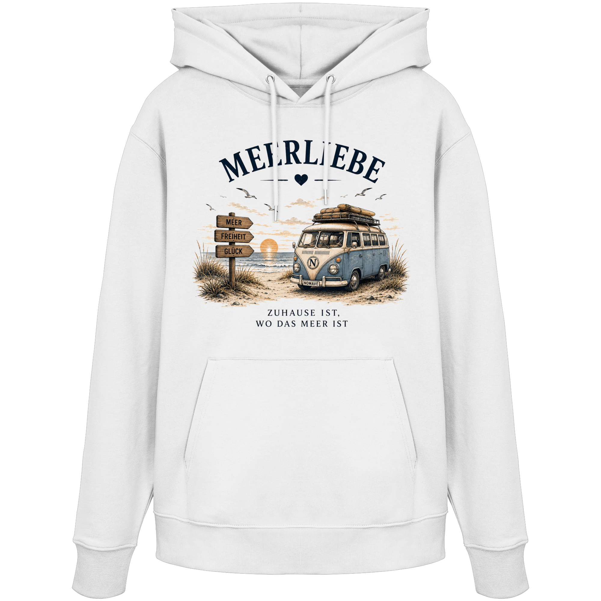 Meerliebe Vanlife – Organic Hoodie