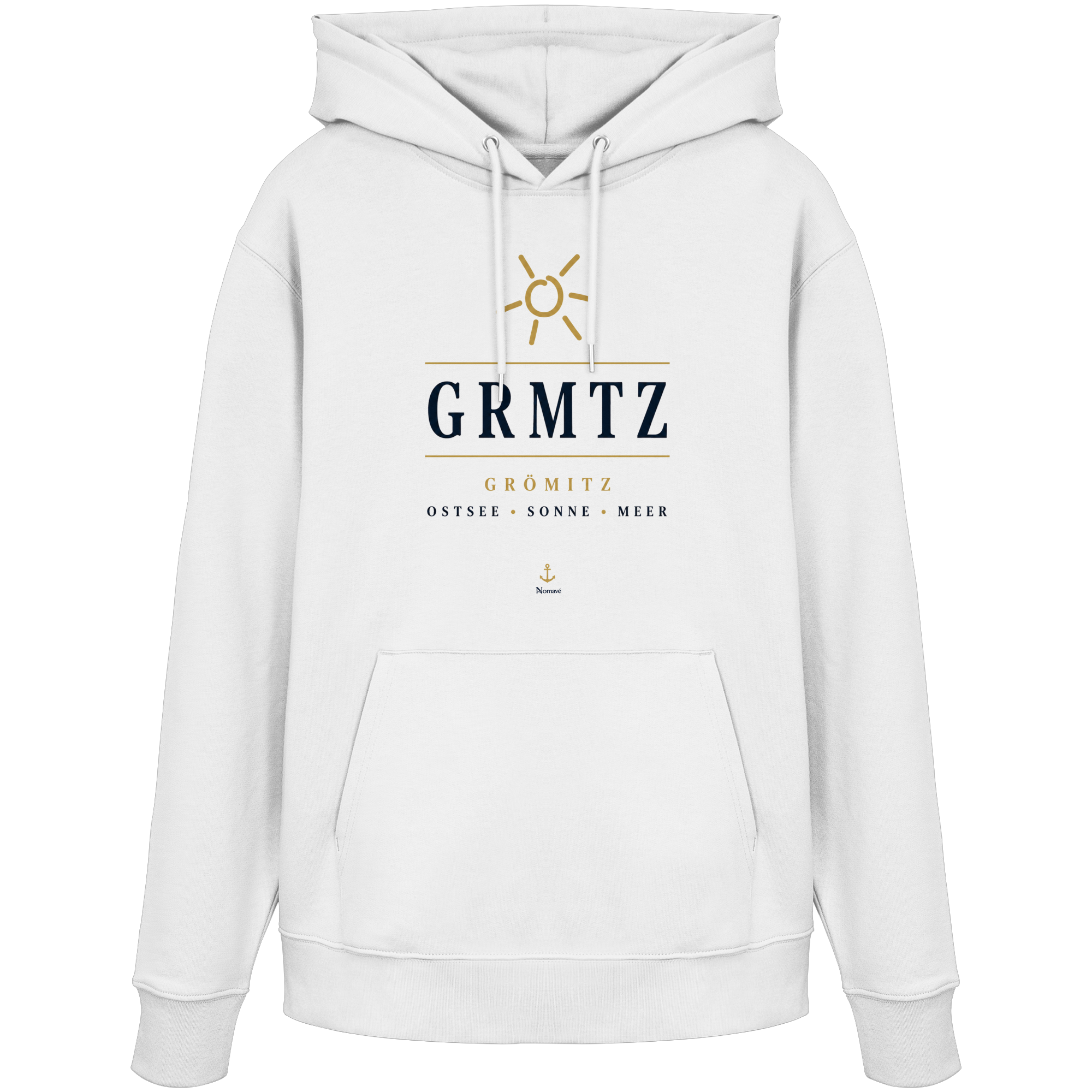 GRMTZ - Grömitz - Bio Hoodie Ostsee Kapuzenpulli