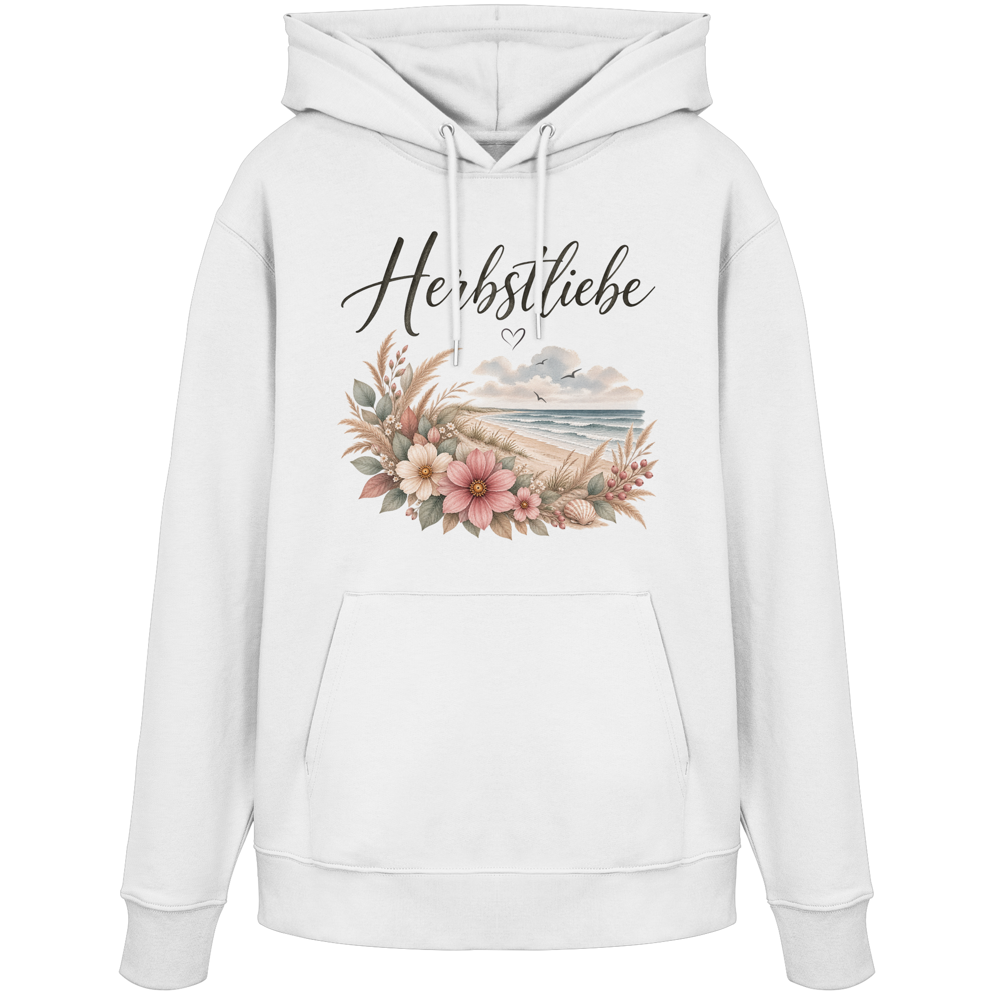 Autumn Coast – Herbstliebe am Meer - - Organic Hoodie