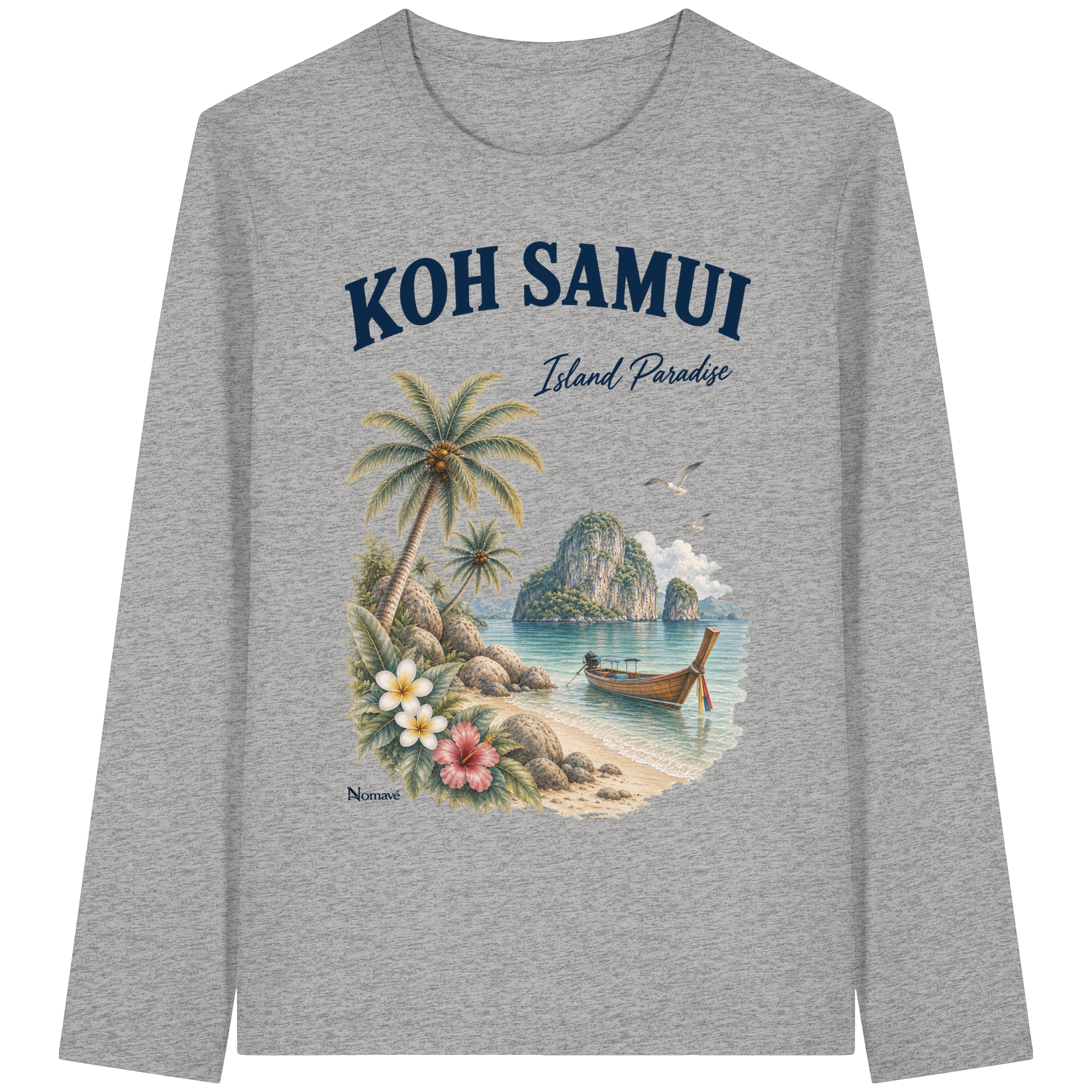 Koh Samui Bio Longsleeve – Island Paradise
