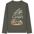 Life is better in a Camper - Organic Longsleeve T-Shirt