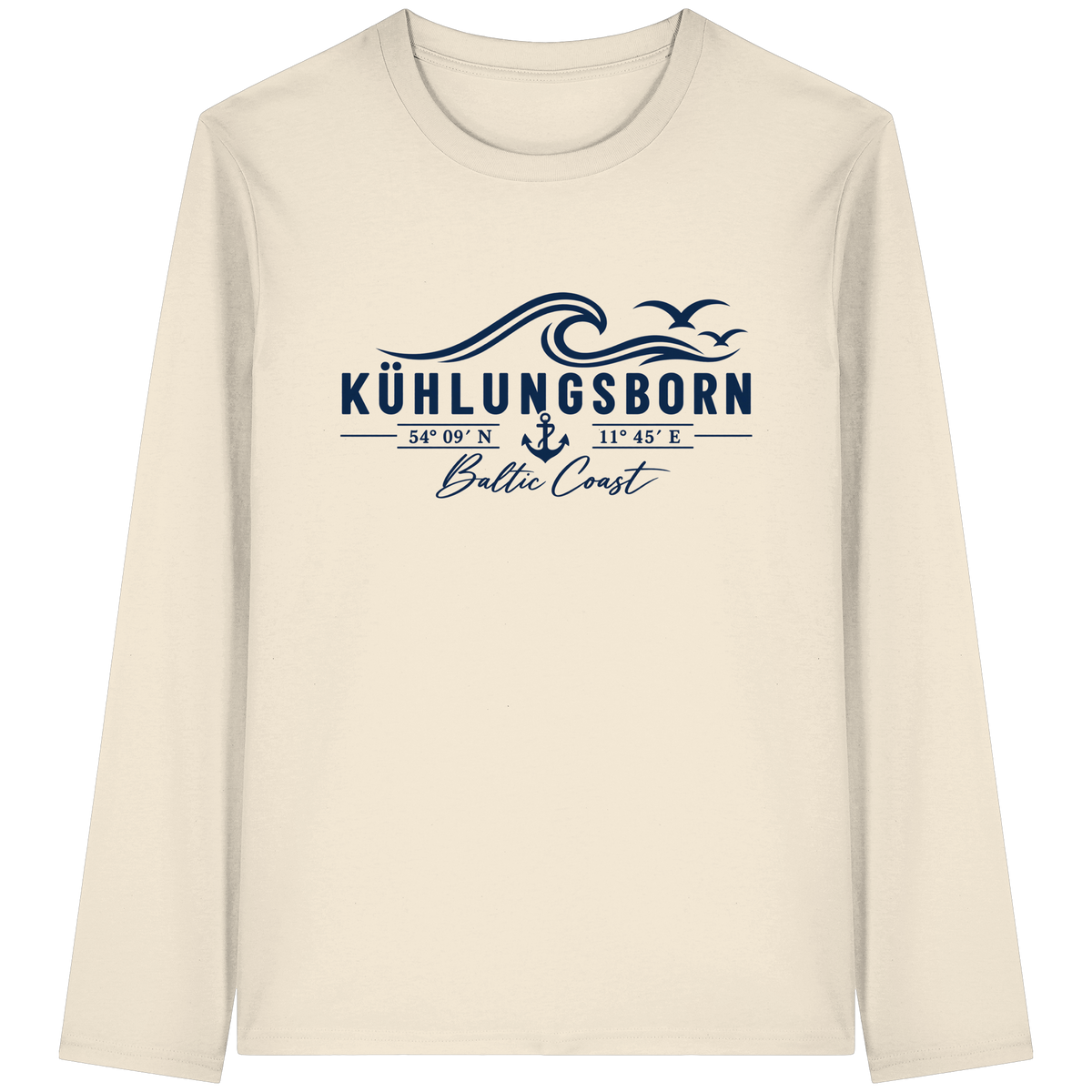 Kühlungsborn – Baltic Coast - Organic Longsleeve T-Shirt