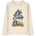 Life is better in a Camper - Organic Longsleeve T-Shirt