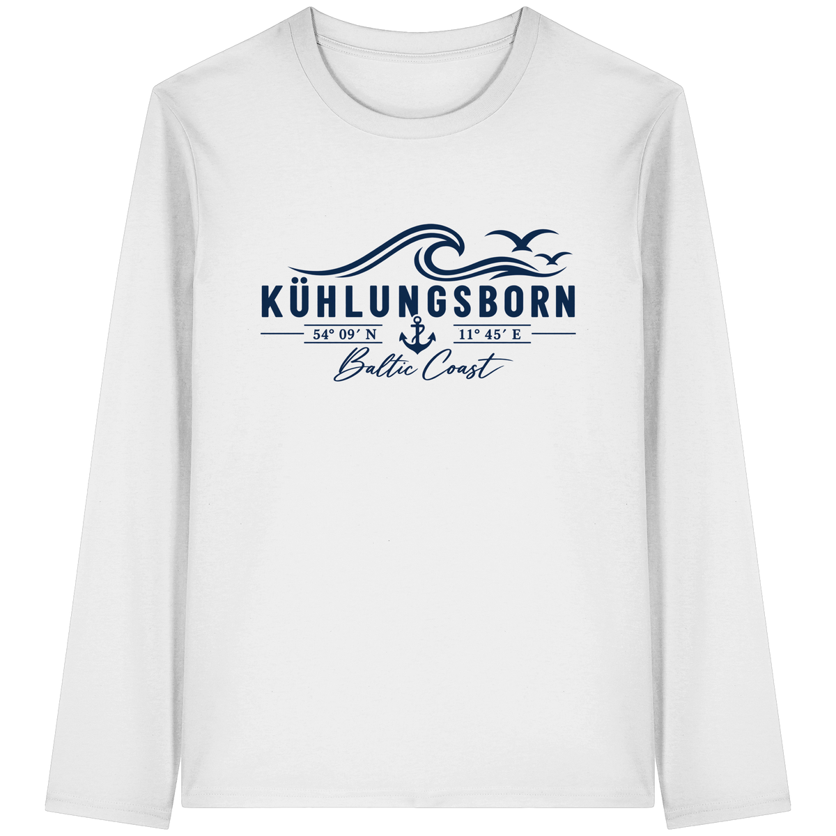 Kühlungsborn – Baltic Coast - Organic Longsleeve T-Shirt