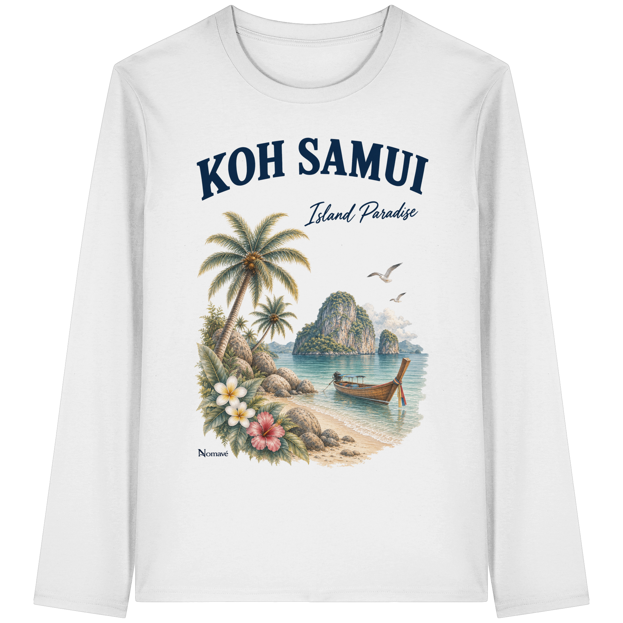 Koh Samui Bio Longsleeve – Island Paradise