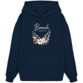 Beach Therapy – Floral Collection | Helle Schrift  - Organic Oversize Hoodie