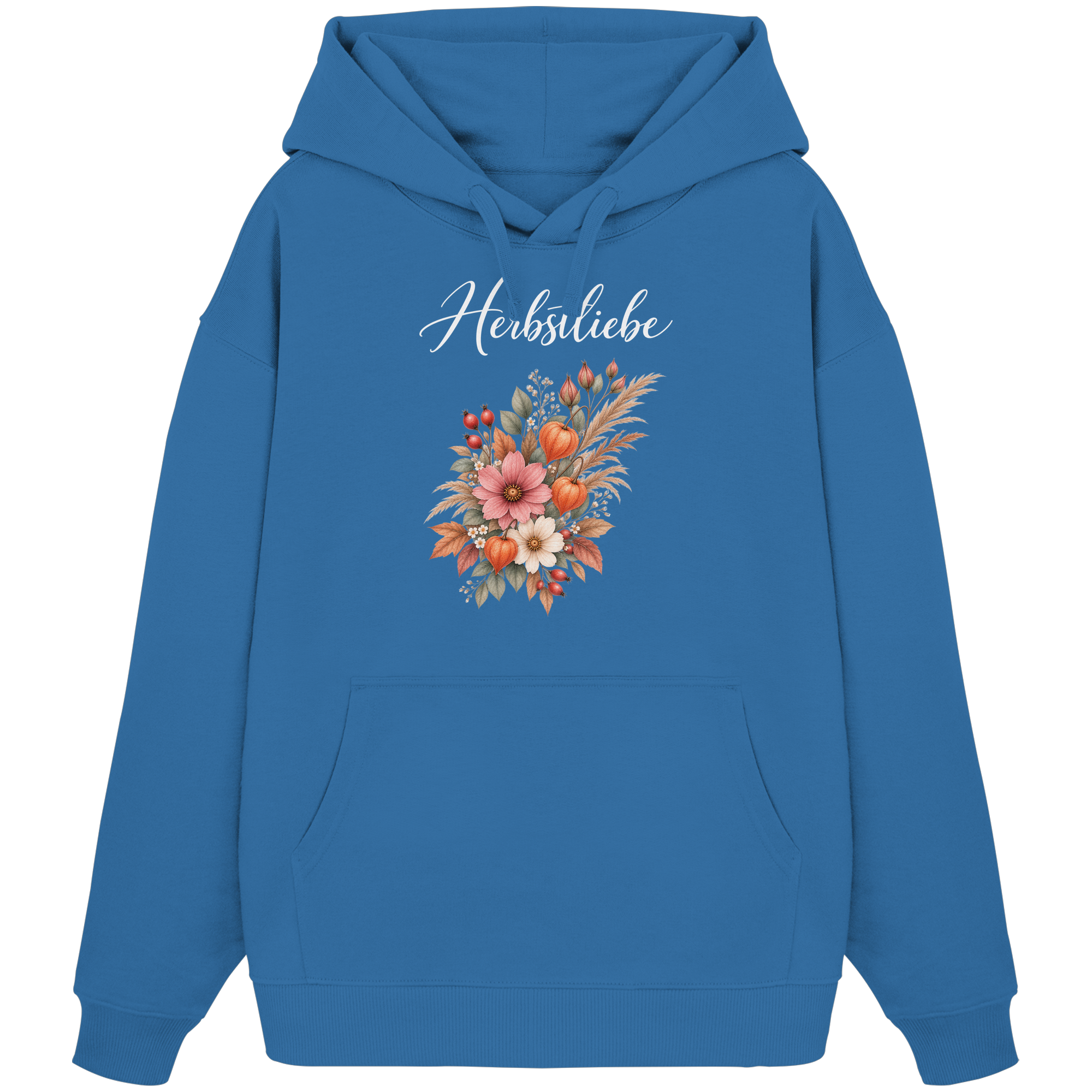 Autumn Garden - Dark Edition - - Organic Oversize Hoodie