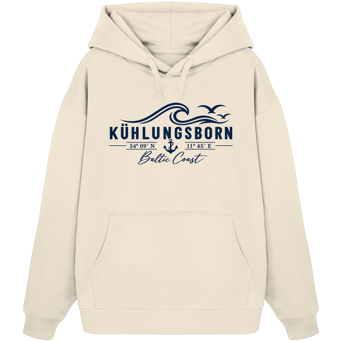 Kühlungsborn – Baltic Coast - Organic Oversize Hoodie