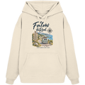 Follow the Road – Vanlife – Bio Oversize Hoodie – Frontprint