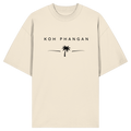 Koh Phangan – Minimal Palm - Organic Oversize Shirt