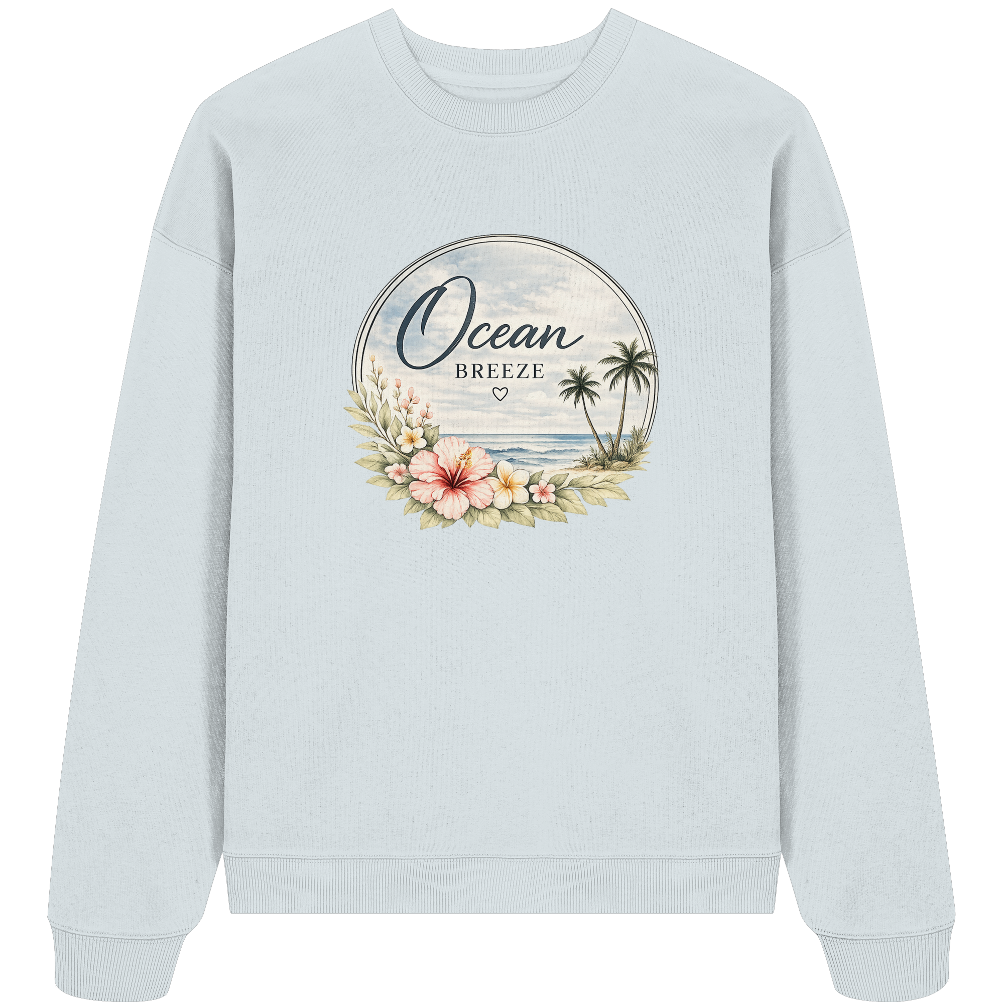 Ocean Breeze - Organic Oversize Sweatshirt